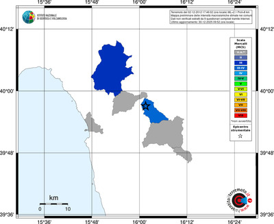 Mappa MCS - territori comuni