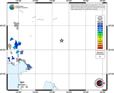Mappa MCS - territori comuni