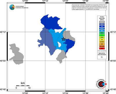 Mappa MCS - territori comuni