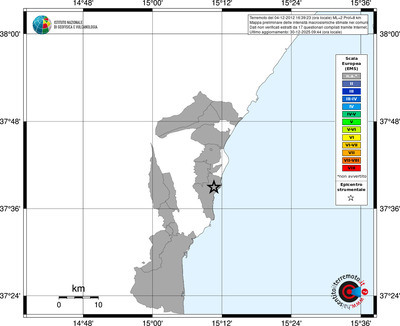 Mappa EMS - territori comuni