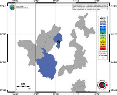 Mappa MCS - territori comuni