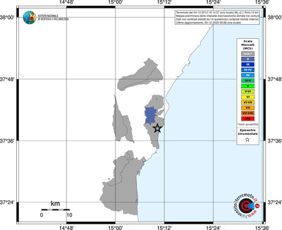 Mappa MCS - territori comuni