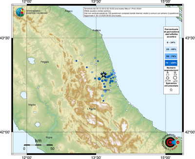Mappa comuni con almeno 3 questionari