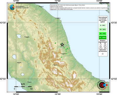 Mappa comuni con almeno 3 questionari