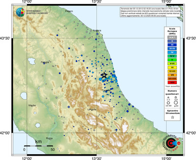 Mappa EMS - località