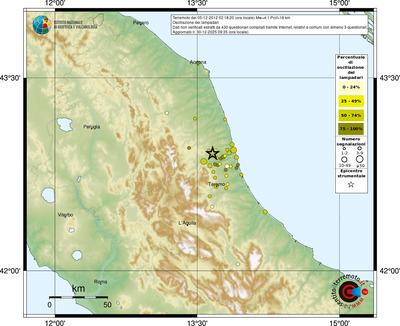 Mappa comuni con almeno 3 questionari