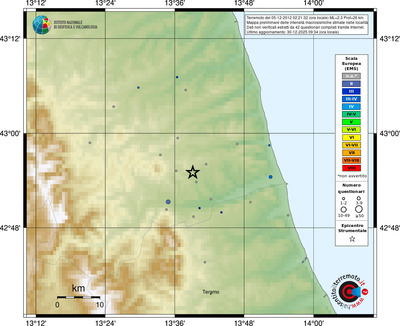 Mappa EMS - località