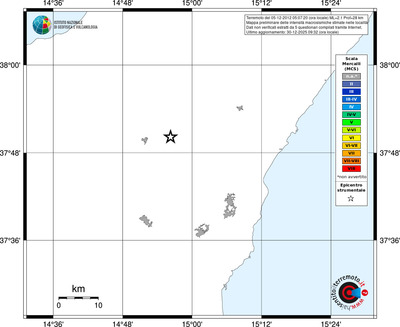 Mappa MCS - territori località