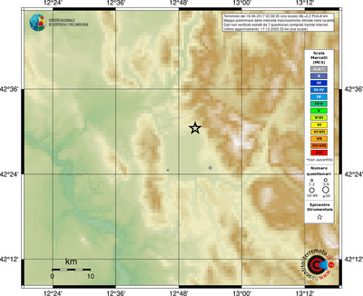 Mappa MCS - località