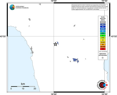 Mappa MCS - territori località