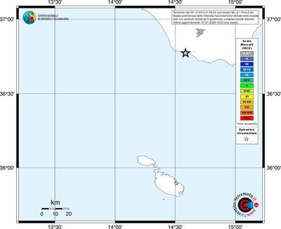 Mappa MCS - territori località