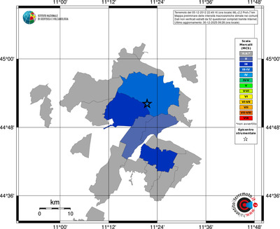 Mappa MCS - territori comuni