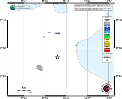 Mappa MCS - territori località