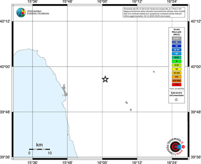 Mappa MCS - territori località