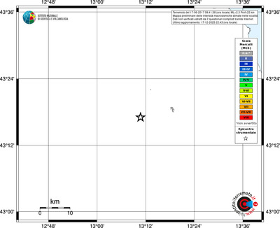 Mappa MCS - territori località