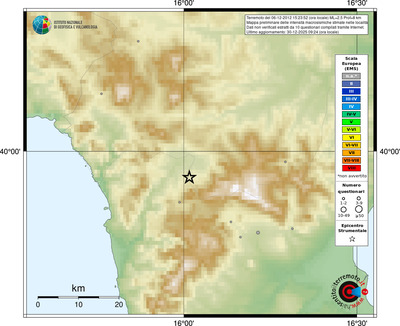 Mappa EMS - località