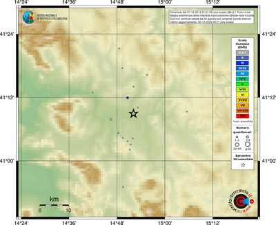 Mappa EMS - località