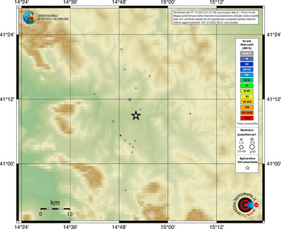 Mappa MCS - località