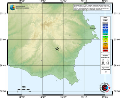 Mappa EMS - località