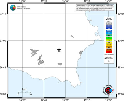 Mappa MCS - territori località