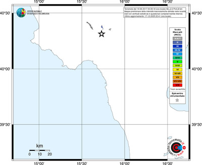 Mappa MCS - territori località