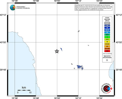 Mappa MCS - territori località