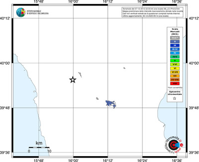 Mappa MCS - territori località