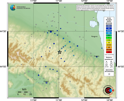 Mappa EMS - comuni