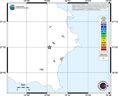 Mappa EMS - territori località