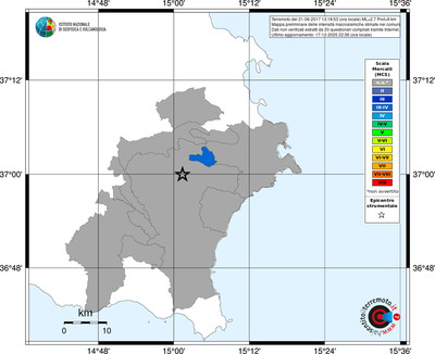 Mappa MCS - territori comuni