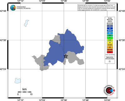 Mappa MCS - territori comuni