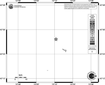 Mappa EMS - territori località