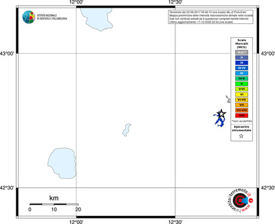 Mappa MCS - territori località