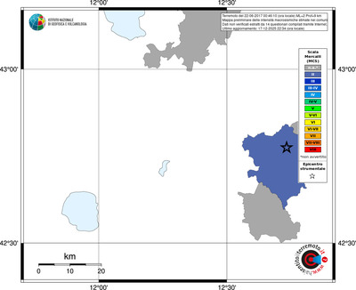 Mappa MCS - territori comuni