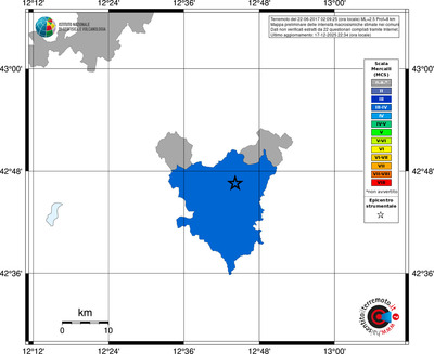 Mappa MCS - territori comuni