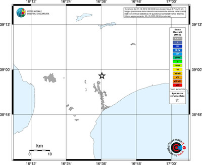 Mappa MCS - territori località