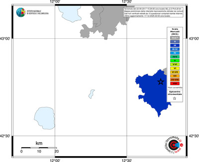 Mappa MCS - territori comuni