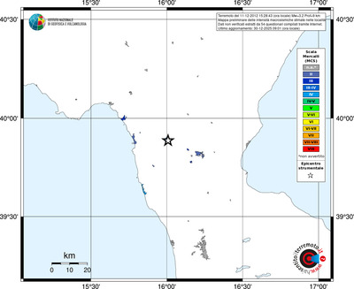 Mappa MCS - territori località