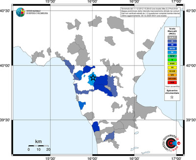 Mappa MCS - territori comuni