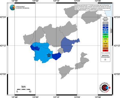 Mappa MCS - territori comuni