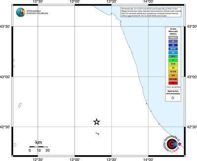 Mappa MCS - territori località