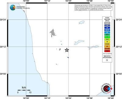 Mappa MCS - territori località