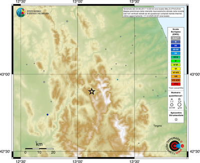 Mappa EMS - località
