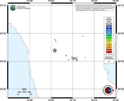 Mappa MCS - territori località