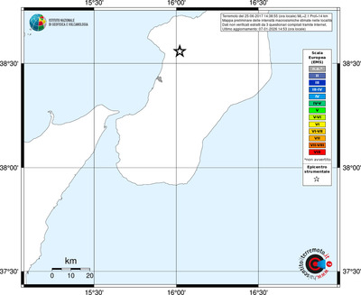 Mappa EMS - territori località