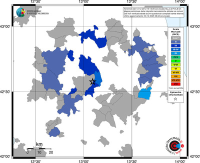 Mappa MCS - territori comuni
