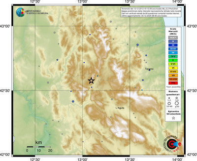 Mappa MCS - località