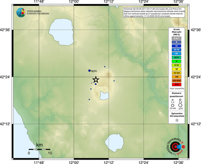 Mappa MCS - località