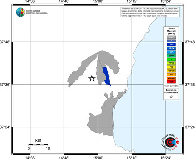 Mappa MCS - territori comuni