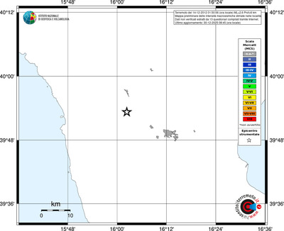 Mappa MCS - territori località